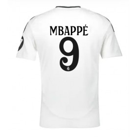 Real Madrid Kylian Mbappe #9 Hemmakläder 2024-25 Kortärmad